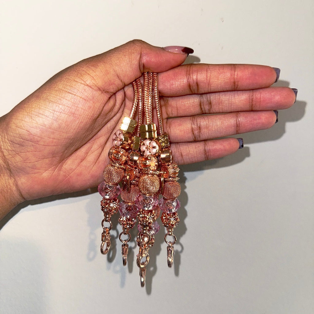 Rose Gold Charm Bracelet