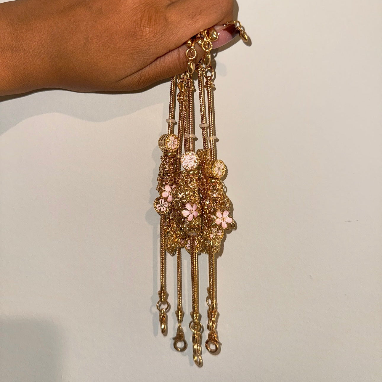 Gold Charm Bracelets