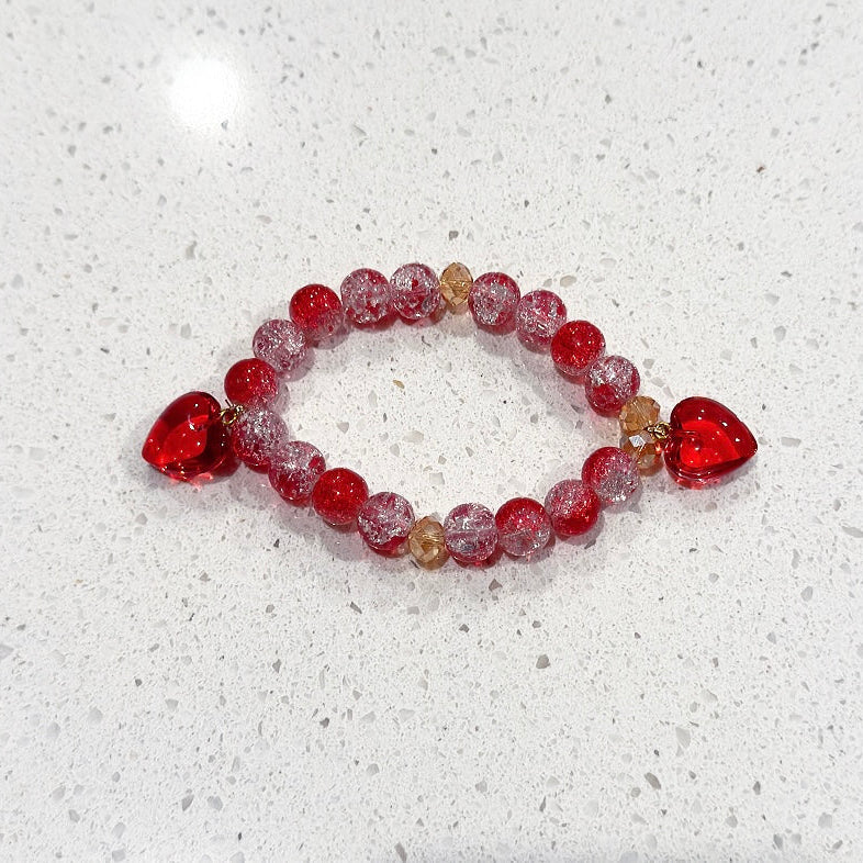 Crimson Valentine Beaded