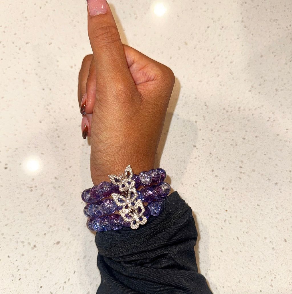 Cosmic Butterfly Beaded
