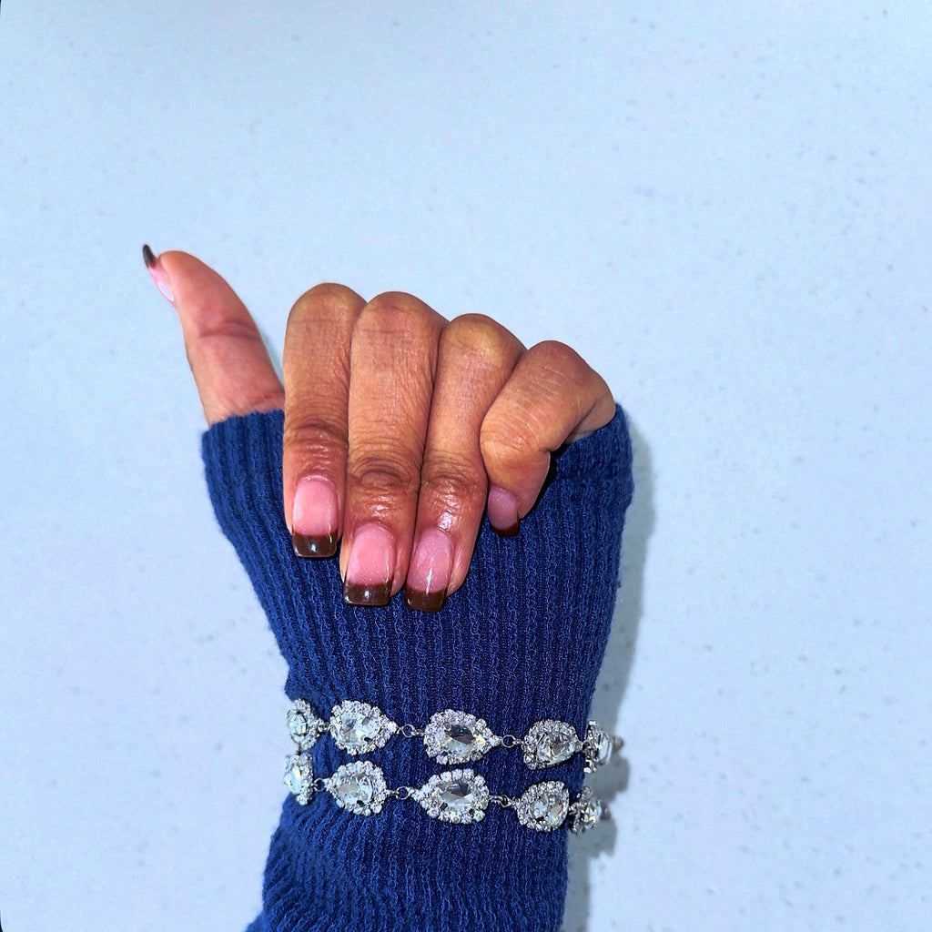 Silver Diamond Bracelet
