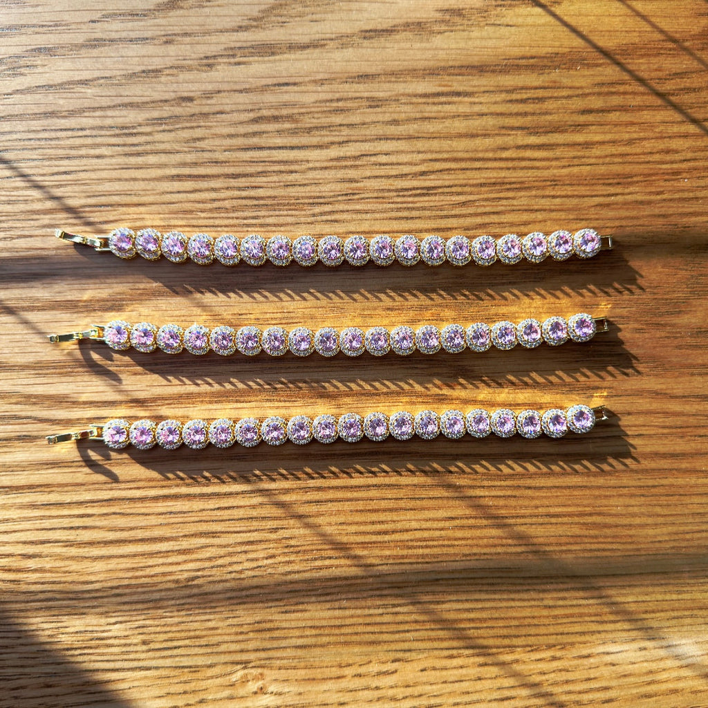 Pink Champagne Bracelet