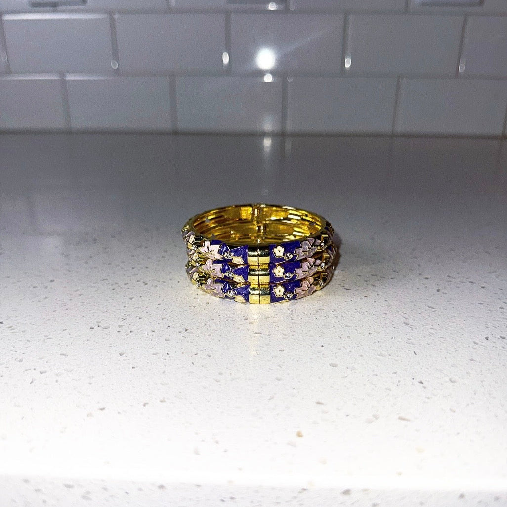Purple Dynasty Bangle