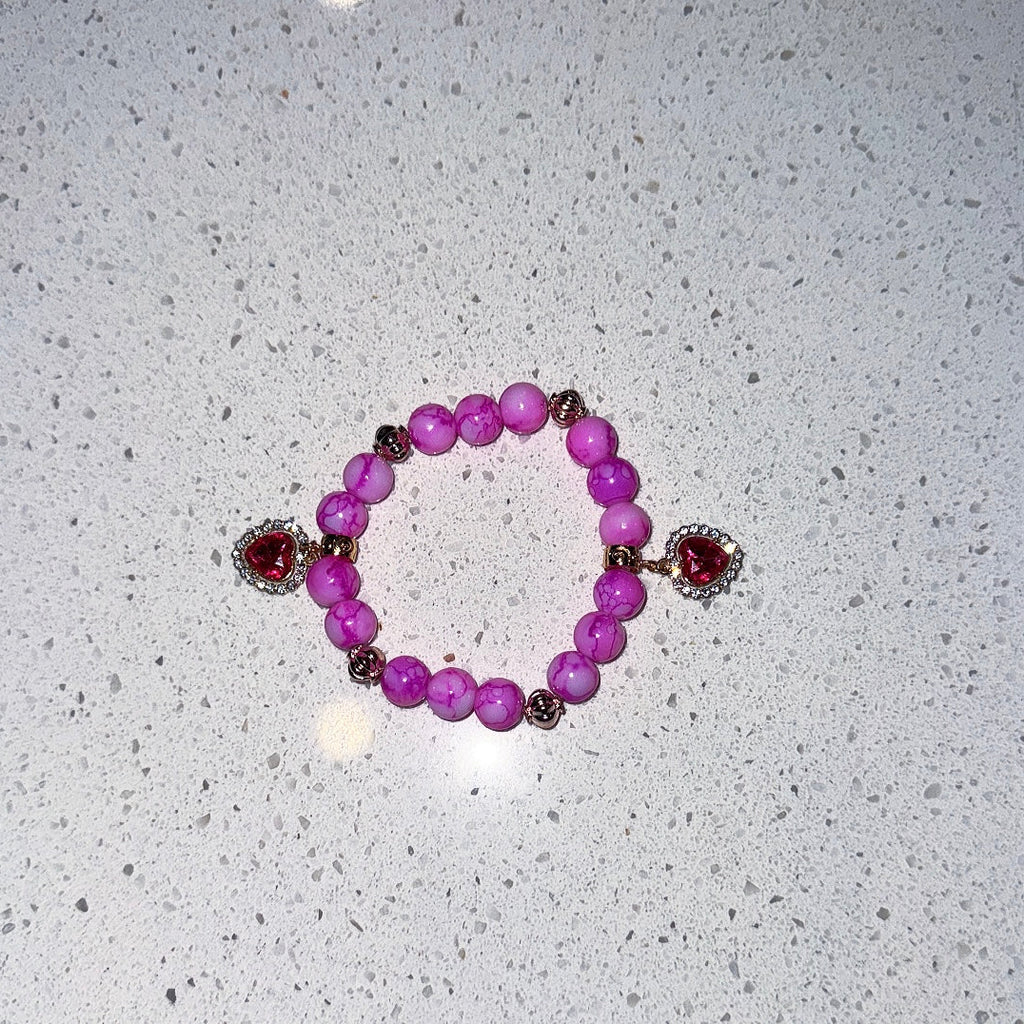 Rosé KISS Beaded
