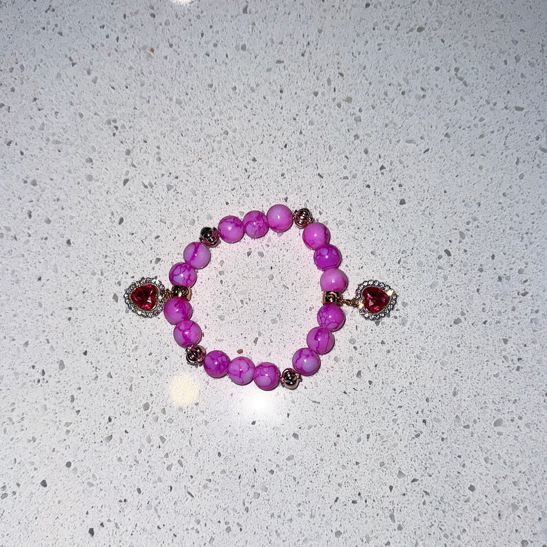 Rosé KISS Beaded