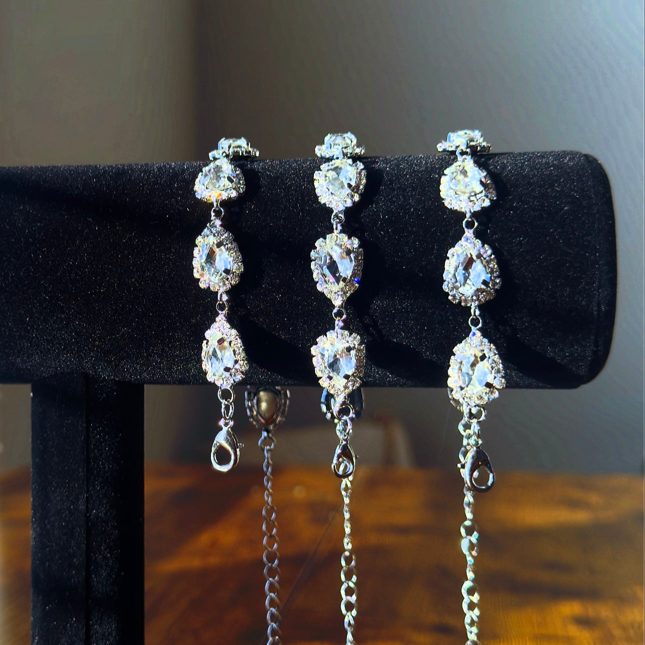 Silver Diamond Bracelet