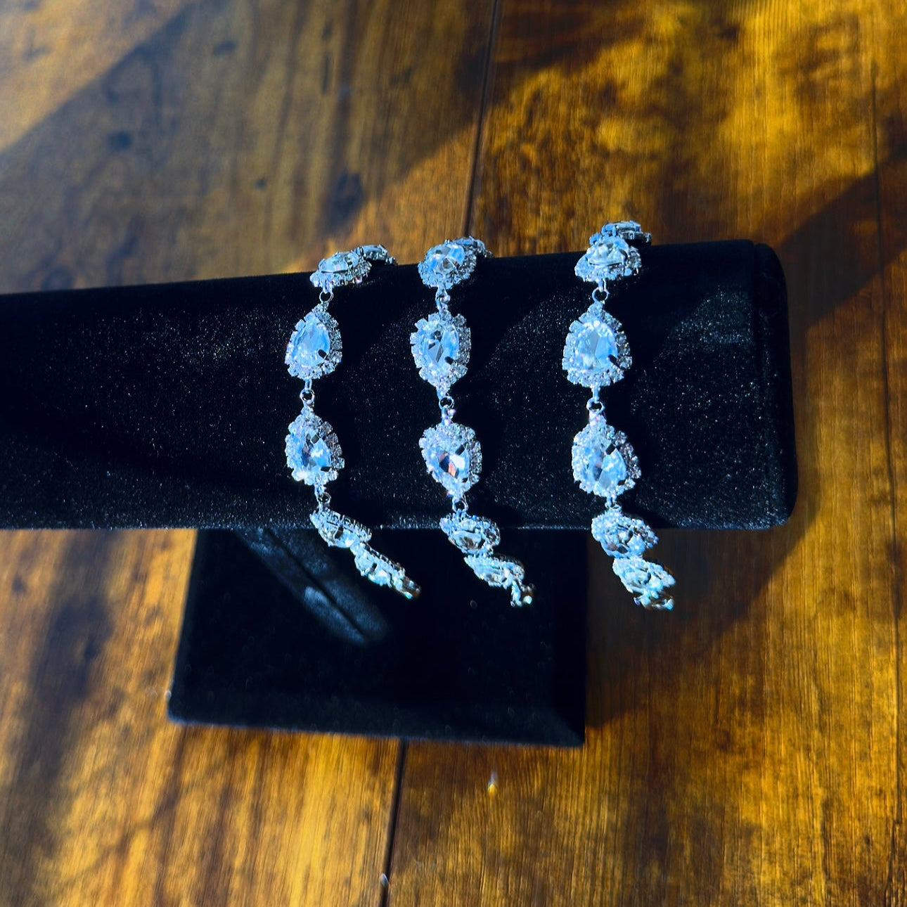 Silver Diamond Bracelet