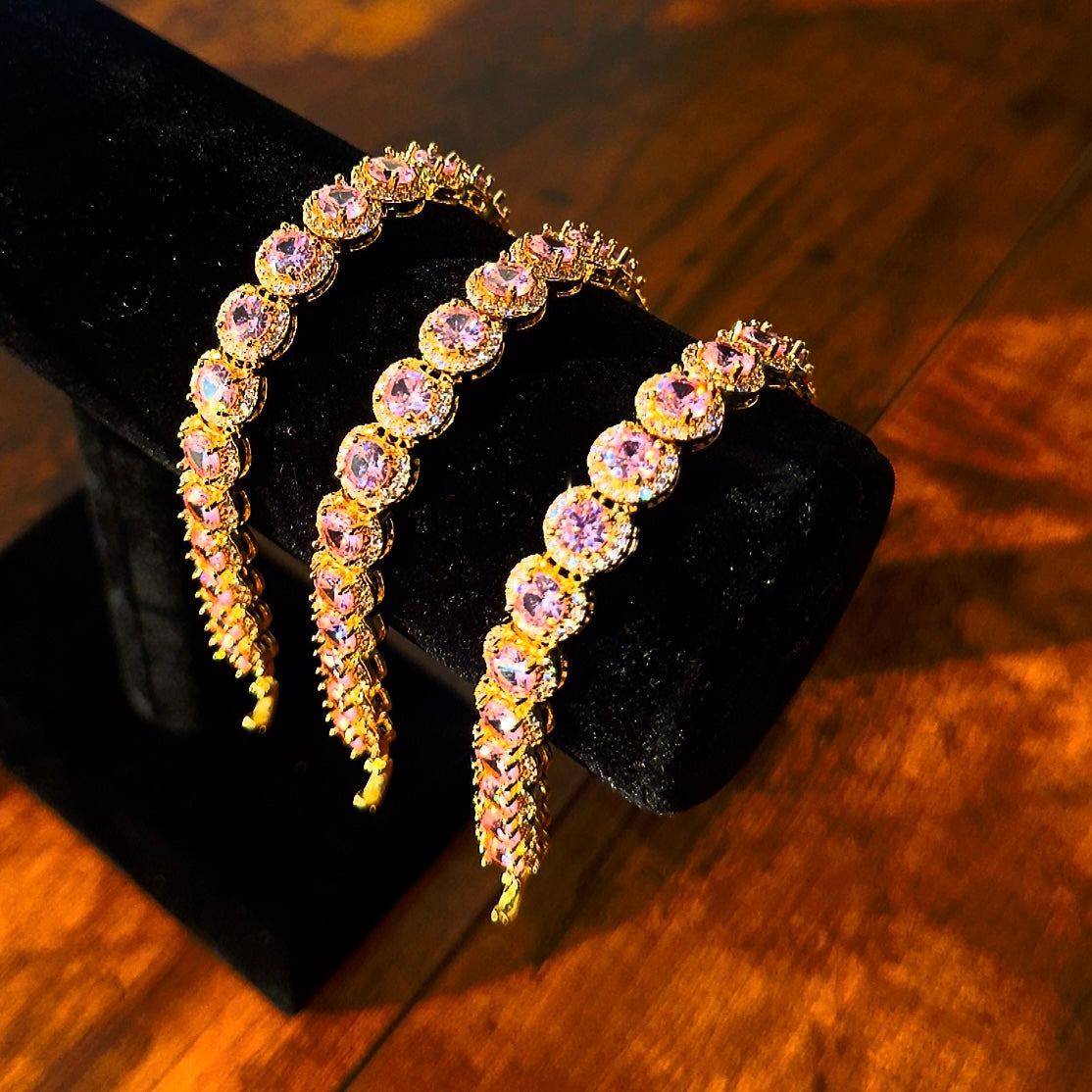 Pink Champagne Bracelet