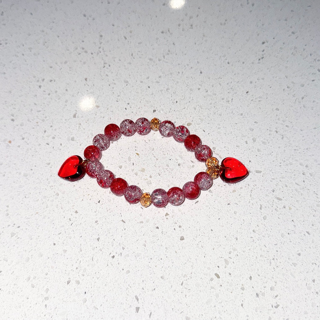 Crimson Valentine Beaded