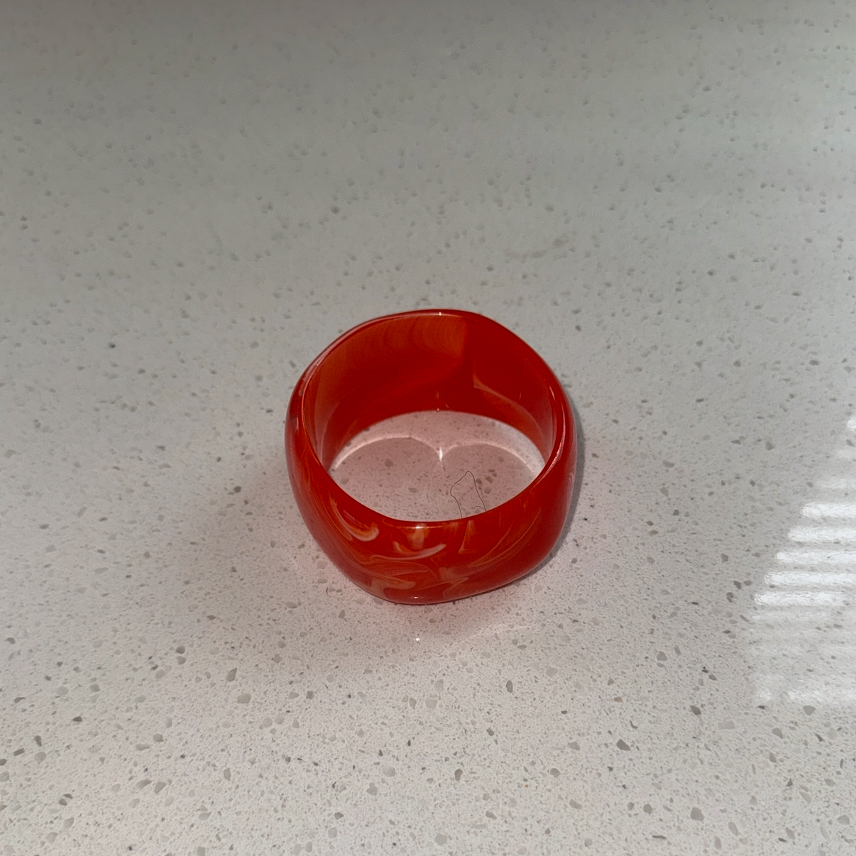 Red Deep Orange Essence Bangle